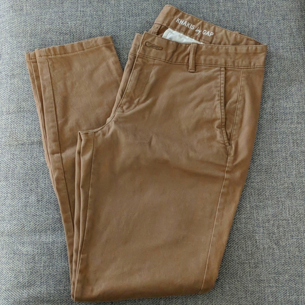 GAP Skinny Mini Skimmer Khakis